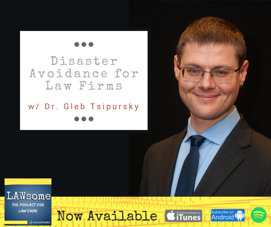 disaster avoidance for law firms