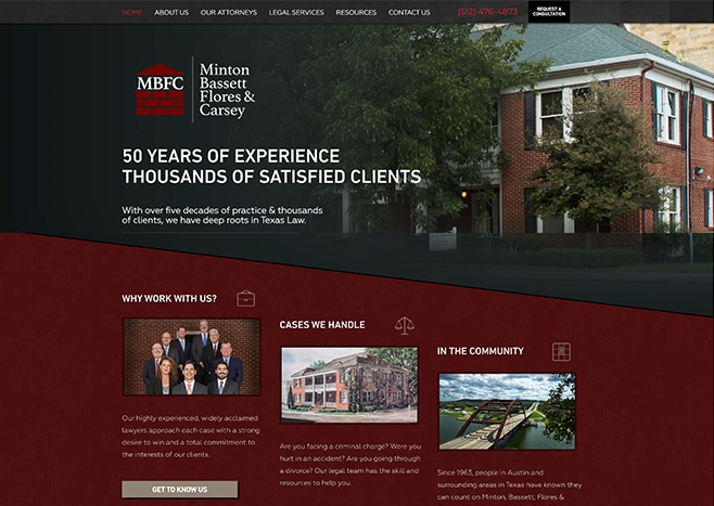 Mission Asset Partners website highlighting experience and community focus in Pennsylvania.
