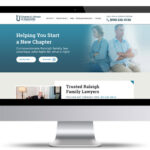 Desktop view of charles ullman family campaign website featuring advocacy and support resources.