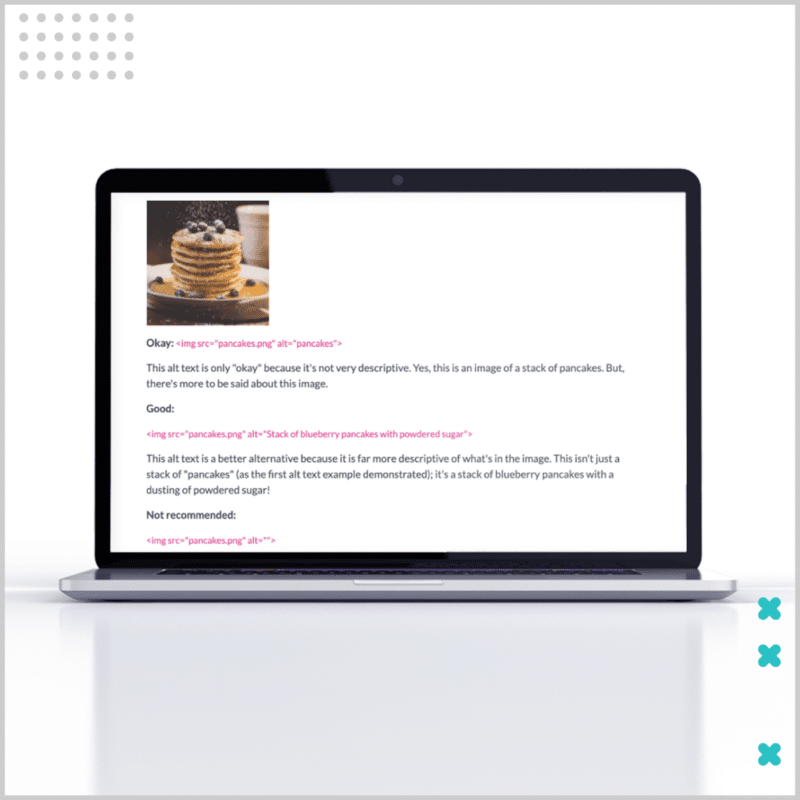 Example of Image ALT text