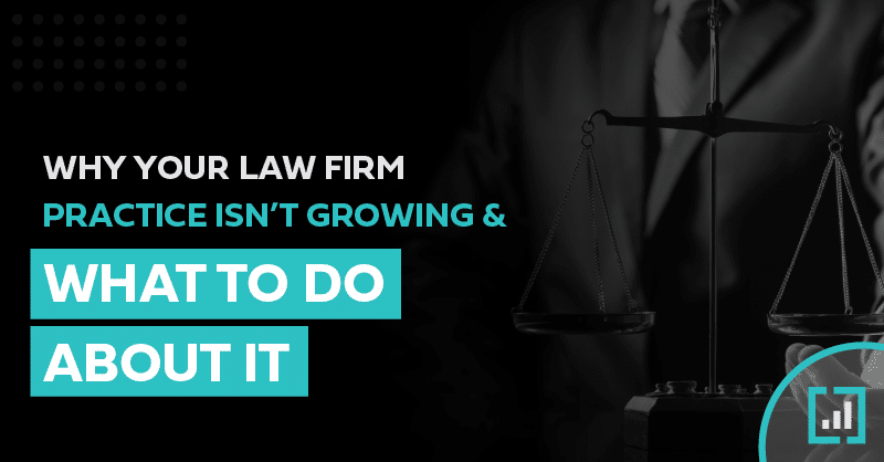 Explore key growth strategies for law firms in this impactful, visually engaging advertisement.