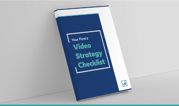 Book cover for effective video marketing: essential strategies guide in blue with white text.