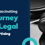 Cover slide image of a gavel depicting the evolution of legal advertising.