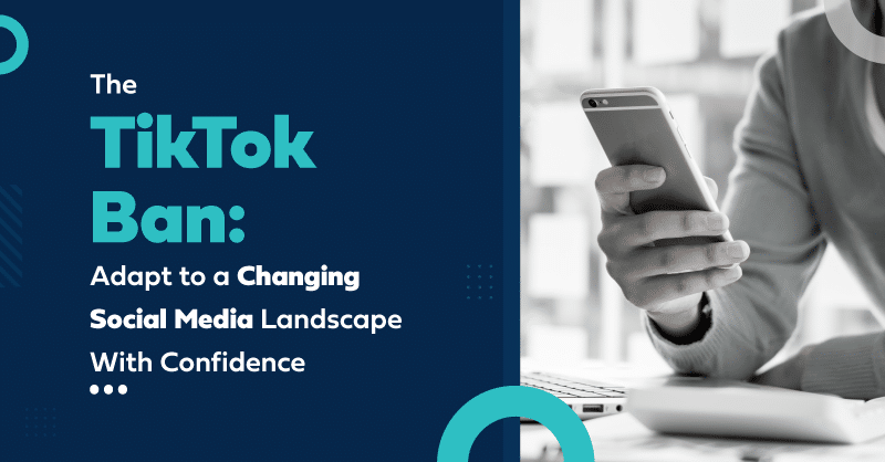 Professional adapts to TikTok ban, exploring new strategies on smartphone.