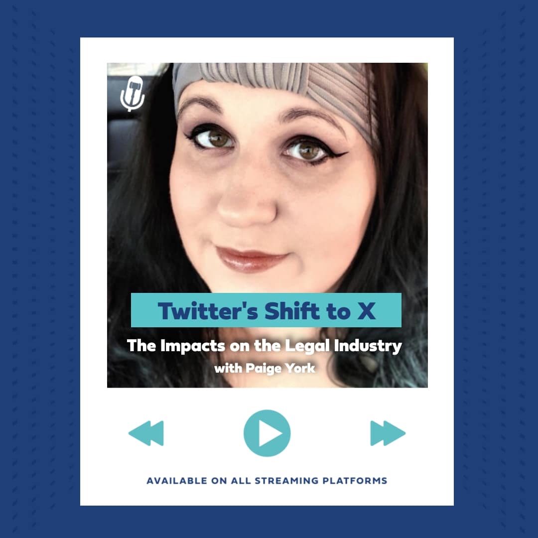 Paige York discusses Twitters transformation and its impact on law, available on all streaming platforms.