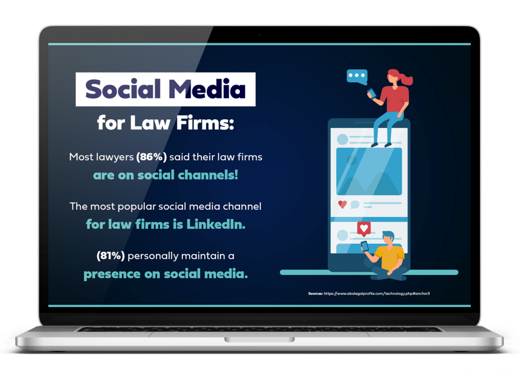 Social media statistics for law firms