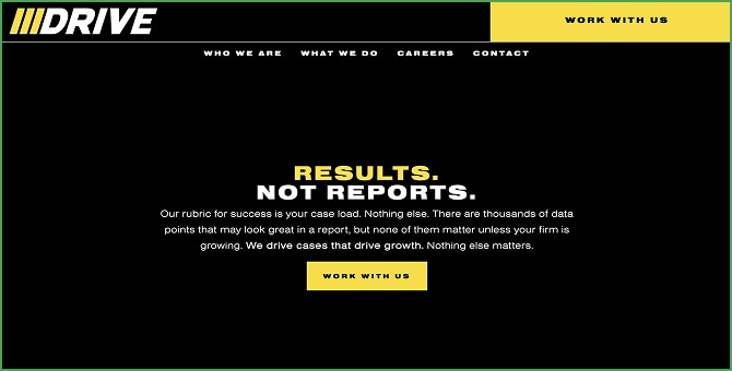 Results. Not Reports.